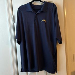 Men’s 3XL Sport-Tek Navy LA Chargers Polo